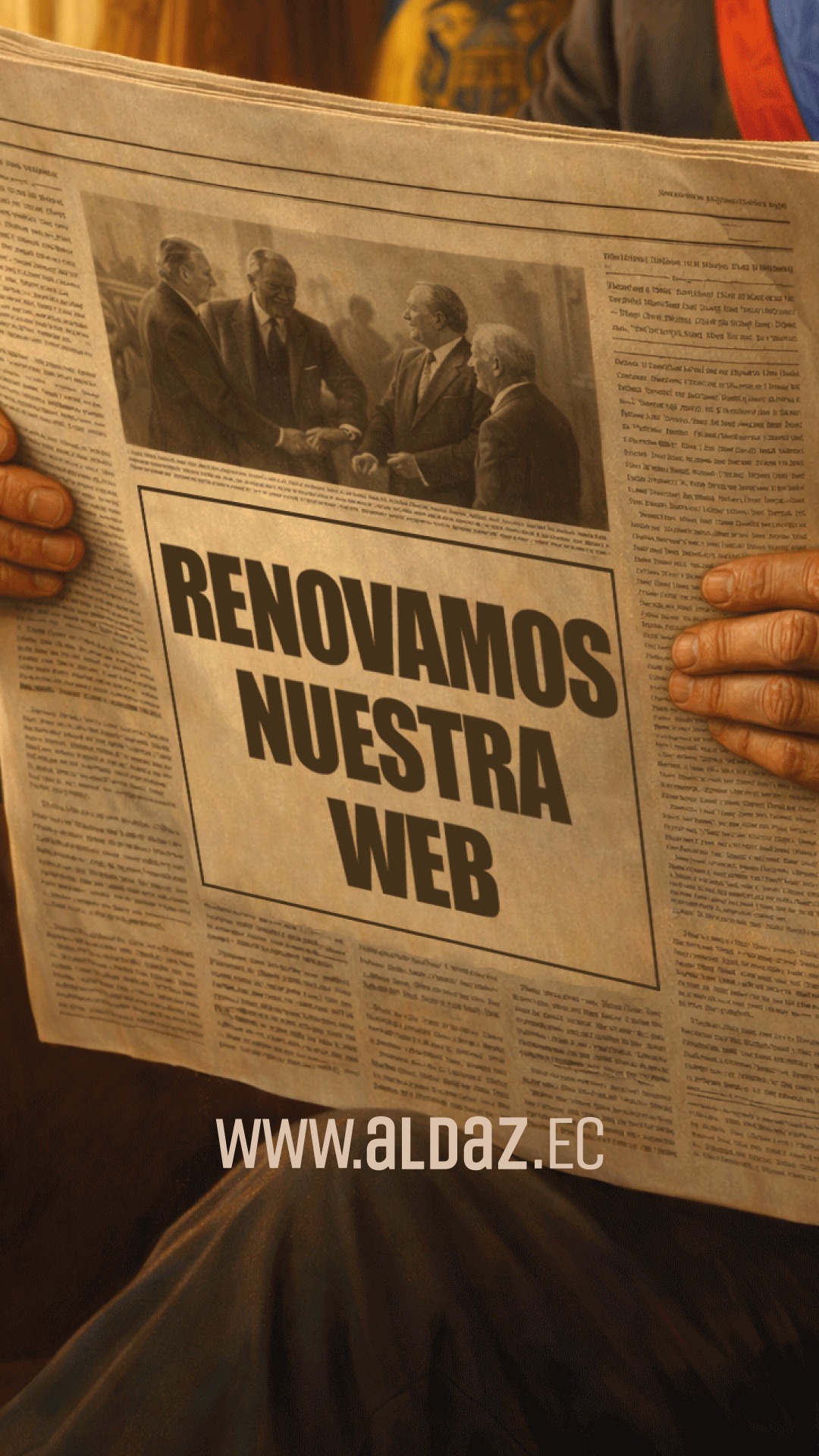 La República ha renovado su sede digital. 🌐 

Presentamos la nueva web de Aldaz República Publicitaria. 🦉🏛️ Un espacio donde ya se puede ver, con claridad, cómo trabajamos y qué construimos con nuestras marcas. 👀

Visita la República: 📲 www.aldaz.ec 🚀

#Aldaz #RepublicaPublicitaria #RediseñoWeb
